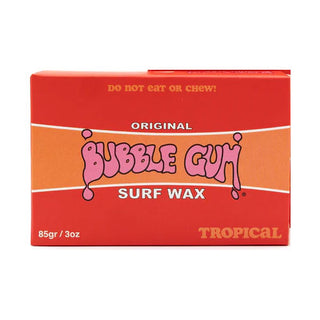Bubble Gum Surf Wax Original Tropical Single Bar