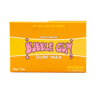 Bubble Gum Surf Wax Original Warm/Tropical Single Bar