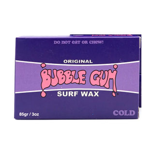 Bubble Gum Surf Wax Original Cold Single Bar