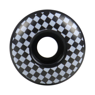 Skateboard Wheels 52mm x 31mm 100A High Rebound Checker Black/White