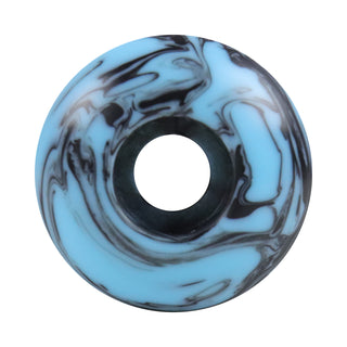 Skateboard Wheels 52mm x 31mm 100A High Rebound Swirl Black/Blue