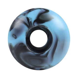 Skateboard Wheels 52mm x 31mm 100A High Rebound Swirl Black/Blue