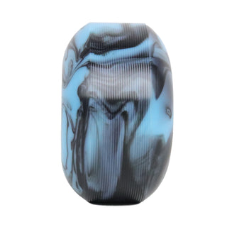 Skateboard Wheels 52mm x 31mm 100A High Rebound Swirl Black/Blue