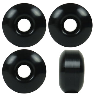 Skateboard Wheels 52mm x 31mm High Rebound 99A Black