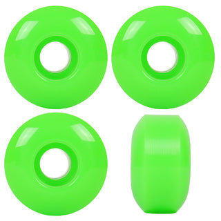 Skateboard Wheels 52mm x 31mm High Rebound 99A Neon Green