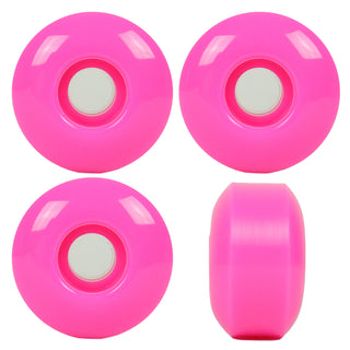 Skateboard Wheels 52mm x 31mm High Rebound 99A Pink
