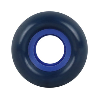 Blank Skateboard Wheels Dual Durometer 100A Navy/Blue 52mm x 31mm