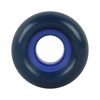 Blank Skateboard Wheels Dual Durometer 100A Navy/Blue 52mm x 31mm