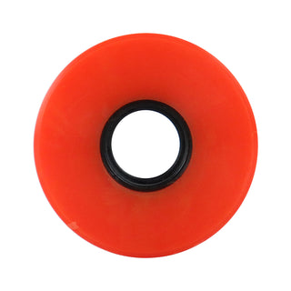 Blank Skateboard 82A USA Made Cruiser Wheels 61mm x 32mm Red