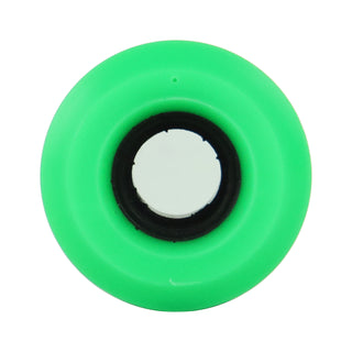 Blank Skateboard Wheels Cored 82A USA Made Bright Green 55mm x 34mm