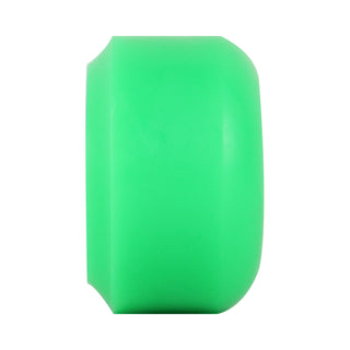 Blank Skateboard Wheels Cored 82A USA Made Bright Green 55mm x 34mm