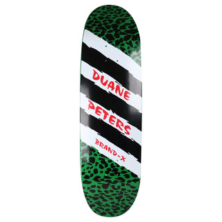 Brand-X Old School Skateboard Deck Duane Peters Street-Egg Green 9" x 32.75"
