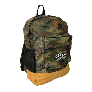 Baker Skateboards Backpack Brand Logo Camo