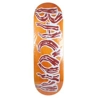Bacon Skateboard Complete Logo Veneer Orange 10" x 33"