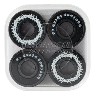 Bronson Speed Co Skateboard Bearings Kevin Baekkel Pro G3 Black