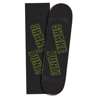 Shake Junt Skateboard Griptape Bake Junt Black/Yellow/Green 9" x 33"