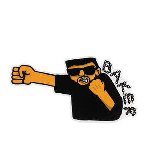 Baker Skateboards Sticker Going Down 5.5" x 3"