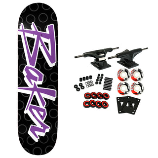 Baker Skateboard Complete Andrew Reynolds Purple Pain 8.25" x 31.875"