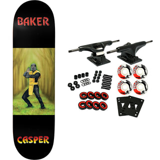 Baker Skateboard Complete Casper Brooker Finish Him 8.5" x 32"