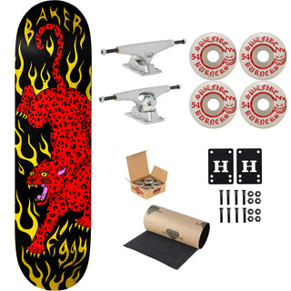 Baker Premium Complete Skateboard Figgy Fortune's Fool 8.5" Ft. Krux/Spitfire/Independent