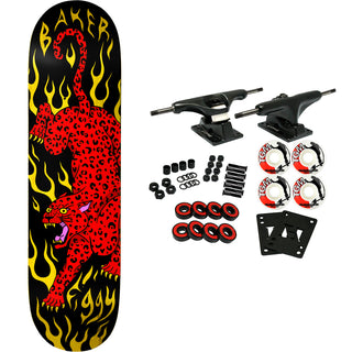 Baker Skateboard Complete Figgy Fortune's Fool 8.5" x 32"