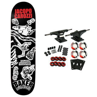 Baker Skateboard Complete Jacopo Carozzi Divine Evil 8.25" x 31.875"