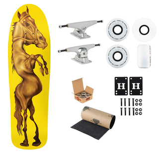 Baker Premium Complete Skateboard Kevin Long Airheads 9.5" Ft. Krux/Ricta/Independent