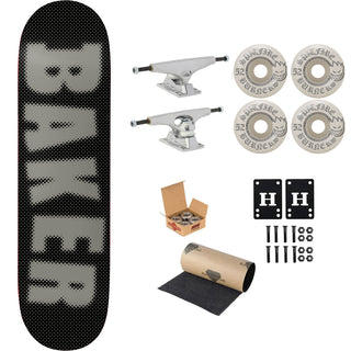 Baker Premium Complete Skateboard Kevin Long Brand Logo Dots 8.25" Ft. Krux/Spitfire/Independent