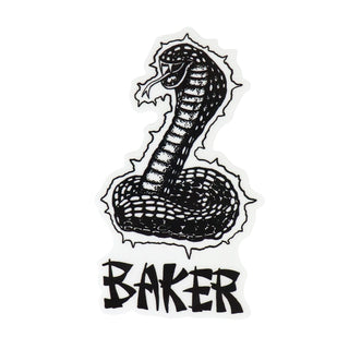 Baker Skateboard Sticker Neurotoxin Black 2.75" x 4.75"
