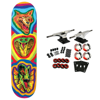 Baker Skateboard Complete Riley Hawk Fried Beast 8.0" x 31.5"