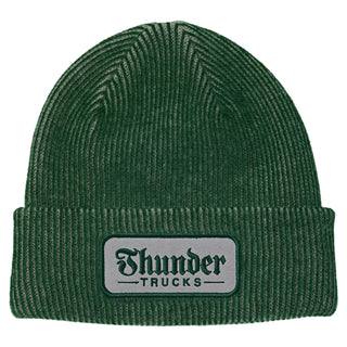 Thunder Trucks Beanie Script Patch Dark Green/Charcoal