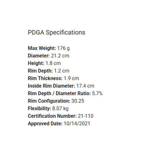 Westside Disc Golf Tournament Ring Bear Fairway Driver 8/6/-0.5/2.5 White/Green 173 grams