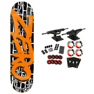 Zero Skateboard Complete Beat Street Black/Orange 8.5" x 32.3"