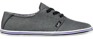 Women's DVS Shoes Benny Black/Chambray/Canvas