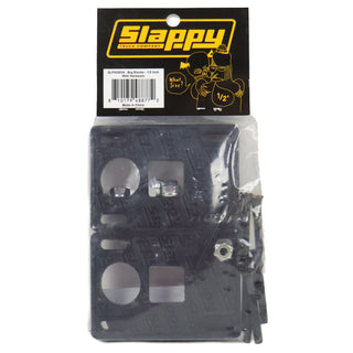 Slappy Trucks Risers Big Blocks Black 1/2" with Mounting Hardware and Sticker