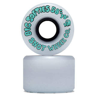 Snot Wheel Co. Skateboard Wheels 58mm Big Softies 78A Natural