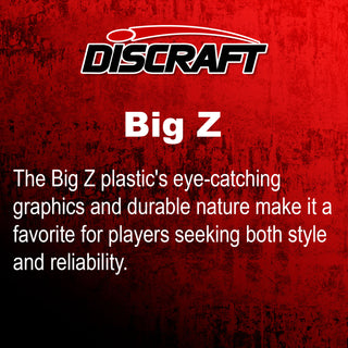 Discraft Disc Golf Paul McBeth Signature Big Z Luna Putter 3/3/0/3 Canteloupe/Blue Waterfall 173-174g