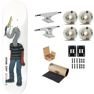 Birdhouse Premium Complete Skateboard Jake Braun Interspecies 8.5" Ft. Krux/SML/Independent