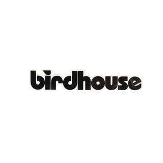 Birdhouse Skateboard Sticker Text Logo Black 5.25" x 1"