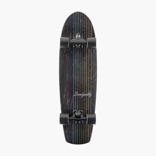 Landyachtz Cruiser Butter Black Lines 9" x 31.2" Complete