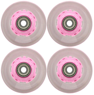 LED Wheels YELLOW 60mm