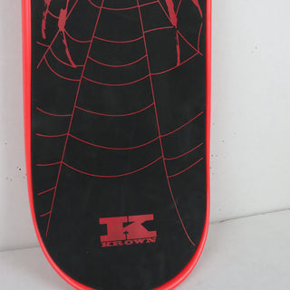 Lightly Used Krown Snowskate 9" x 32" Spider Red