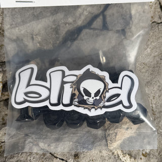 Blind Skateboard Hardware 1" Phillips Bolts Black/Silver