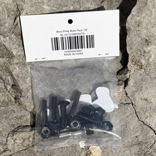 Blind Skateboard Hardware 7/8" Phillips Bolts Black/Silver