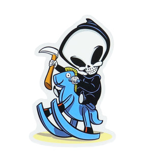 Blind Skateboard Sticker Reaper Crazyhorse 2.5" x 5"