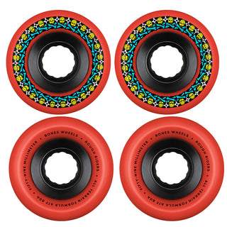 Bones Skateboard Wheels 59mm Rough Riders All Terrain 80A Red