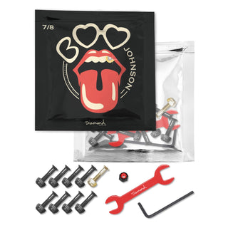 Diamond Supply Diego Boo Johnson and Wrench Combo Black/Gold/Red 7/8" Allen