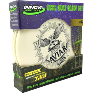 Innova Disc Golf Glow in the Dark Set - DX Aviar, TL,  Beast - 3 Pack Set