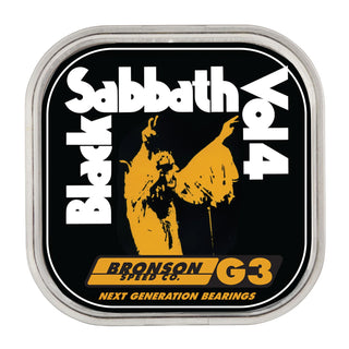 Bronson Speed Co Skateboard Bearings Black Sabbath G3