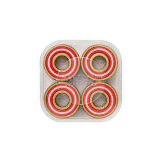 Bronson Speed Co Skateboard Bearings Eric Dressen Pro G3 Gold/Red